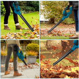 NNEDSZ Cordless Garden Leaf Dust Blower Handheld For  With 2Battery & Charger 36V
