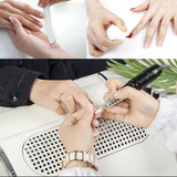 NNEDSZ Nail Dust Collector Remover Fan Vacuum Cleaner 3 Fan Suction Manicure Machine