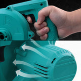 NNEDSZ 2-in-1 Cordless Electric Leaf Blower Dust Suction Vacuum Cleaner With 2 Battery
