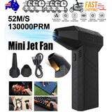 NNEDSZ 130000 RPM Powered  Mini Jet Fan Dry Fan Mini Blower Turbo Fan Multifunctional
