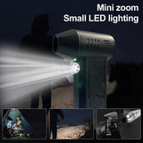 NNEDSZ 130000 RPM Powered  Mini Jet Fan Dry Fan Mini Blower Turbo Fan Multifunctional