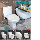 NNEDSZ Toilet Bidet Seat Dual Nozzles Bidet Non Electric Toilet Water Sprayer Bathroom