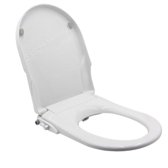 NNEDSZ Non Electric Bidet Toilet Seat D Cover Bathroom Dual Nozzle SpWater Wash