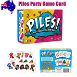 NNEDSZ Fast-paced Free-for-all Piles Party Game Card Games Family Kids Board Game NEW