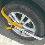 NNEDSZ Heavy Duty Wheel Lock Clamp Anti-theft Vehicle Caravan Security 13''-15'' Wheel