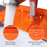NNEDSZ Silicone Faucet Sink Mat Sink Splash Guard Faucet Splash Pad Faucet Splashback