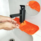 NNEDSZ Silicone Faucet Sink Mat Sink Splash Guard Faucet Splash Pad Faucet Splashback