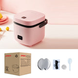 NNEDSZ 1.2L Mini Rice Cooker Travel Small Non-stick Pot For Cooking Soup Rice AU STOCK