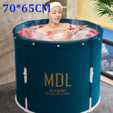 NNEDSZ 80*65CM One-Click collapse Portable Foldable Bathtub Water Tube Spa Bath Bucket