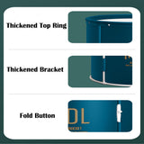 NNEDSZ 80*65CM One-Click collapse Portable Foldable Bathtub Water Tube Spa Bath Bucket