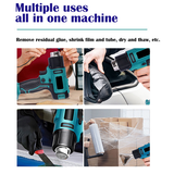 NNEDSZ 2200W Cordless Heat Gun Hot Air Gun Temperature 300~580 Degree Celsius For Makita 18V Battery
