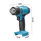 NNEDSZ 2200W Cordless Heat Gun Hot Air Gun Temperature 300~580 Degree Celsius For Makita 18V Battery