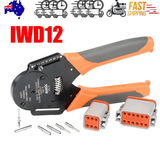 NNEDSZ DT12 Crimper 4 Way Indent,8 Impression iCrimp Closed Barrel Type Deutsch Crimper