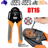NNEDSZ DT16 Crimper 4 Way Indent,8 Impression iCrimp Closed Barrel Type Deutsch Crimper