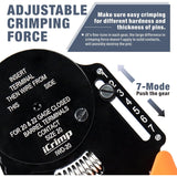 NNEDSZ DT20 Crimper 4 Way Indent,8 Impression iCrimp Closed Barrel Type Deutsch Crimper