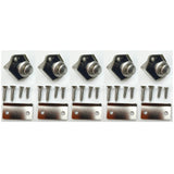 NNEDSZ 5PCS Push Button Drawer Cupboard Door Catch Lock Caravan Van Cabinet Latch Knob