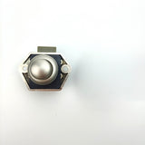 NNEDSZ 5PCS Push Button Drawer Cupboard Door Catch Lock Caravan Van Cabinet Latch Knob