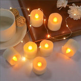 NNEDSZ 24PCS Flameless LED Tea Light Tealight Candle Wedding Decoration