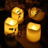 NNEDSZ 48PCS Flameless LED Tea Light Tealight Candle Wedding Decoration