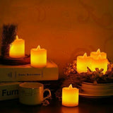 NNEDSZ 48PCS Flameless LED Tea Light Tealight Candle Wedding Decoration