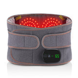 NNEDSZ Electric Dual Infrared Light Heat Back Massager Waist Brace Lumbar Support Belt