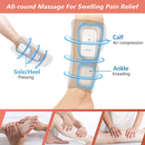 NNEDSZ Leg Massager Heated Air Compression Foot Massage Calf Circulation Muscles Relax