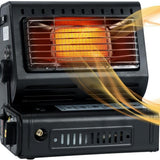 NNEDSZ Portable Butane Gas Heater Camping Camp Tent Outdoor Hiking Camper Survival Black