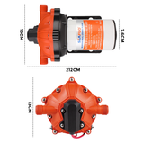 NNEDSZ SEAFLO 70PSI Deck Washdown Pump Kit for Boat Caravan Yacht Wash Pump 12V 5GPM