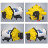 NNEDSZ 6.6GPM Washdown Pump Kit 12V Wash Pump w/ Hose Nozzle For Caravan RV Marine Boat