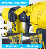 NNEDSZ Cordless High Pressure Airless Spray Gun Paint Sprayer For  36V Battery AU
