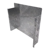 NNEDSZ 2mm Aluminium Alloy Plate Caravan Diesel Tank Cover for 10L/15L Fuel Tank Silver