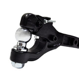 NNEDSZ 8 Ton Pintle Tow Hook Receiver Arm Hitch Towing Car Truck Heavy Duty Ball Combo