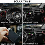 NNEDSZ Car TPMS Wireless Car Tire Tyre Pressure Monitor System LCD Tester + 4 Sensors