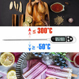 NNEDSZ Digital Cooking Kitchen Thermometer Food BBQ Meat Water Temperature Probe Gauge