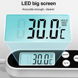 NNEDSZ Digital Cooking Kitchen Thermometer Food BBQ Meat Water Temperature Probe Gauge