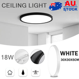 NNEDSZ 30cm white LED Ceiling Light  Round 18W / 24W Oyster Lamp Modern Cool White Light