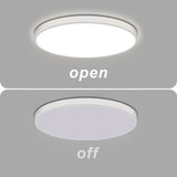 NNEDSZ 30cm white LED Ceiling Light  Round 18W / 24W Oyster Lamp Modern Cool White Light