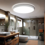 NNEDSZ 30cm white LED Ceiling Light  Round 18W / 24W Oyster Lamp Modern Cool White Light