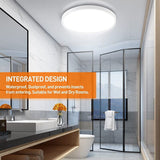 NNEDSZ 30cm white LED Ceiling Light  Round 18W / 24W Oyster Lamp Modern Cool White Light