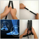 NNEDSZ Walking Stick Cane Folding Handle Adjustable fixed LED Light Aid Holder Lighting