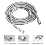 NNEDSZ 5 FT Handheld Shower Head Hose 1.5m Bathroom Stainless Steel Shower Water Tube