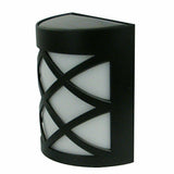 NNEDSZ Outdoor Solar Wall Lights Door Garden Step Bright 6 LED Fence Light Path Lamp AU