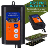 NNEDSZ Thermostat Controller Seedling Heat Mat Heating Pad Plant Seed Start AU PLUG