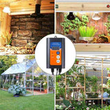 NNEDSZ Thermostat Controller Seedling Heat Mat Heating Pad Plant Seed Start AU PLUG