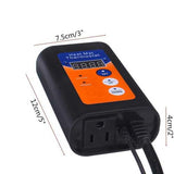 NNEDSZ Thermostat Controller Seedling Heat Mat Heating Pad Plant Seed Start AU PLUG