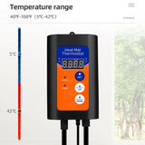 NNEDSZ Thermostat Controller Seedling Heat Mat Heating Pad Plant Seed Start AU PLUG