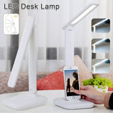 NNEDSZ Touch LED Desk Lamp Bedside Study Reading Table Light Dimmable USB Rechargeable