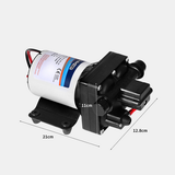 NNEDSZ 12V Caravan Water Pump High Pressure Self-priming rv Camping Boat 70PSI 20.8L/M
