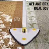 NNEDSZ Rag for 360 rotatable adjustable triangle lazy cleaning mop AU