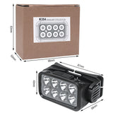 NNEDSZ BROUIT LED Motion Sensor Head Torch Headlight Rechargeable Headlamp Waterproof